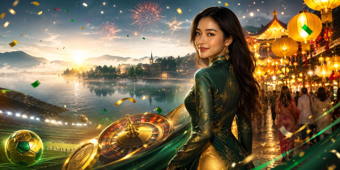 Đêm hội chợ Đà Lạt sôi động với người dân tham gia trò chơi giải trí và cá cược trực tuyến