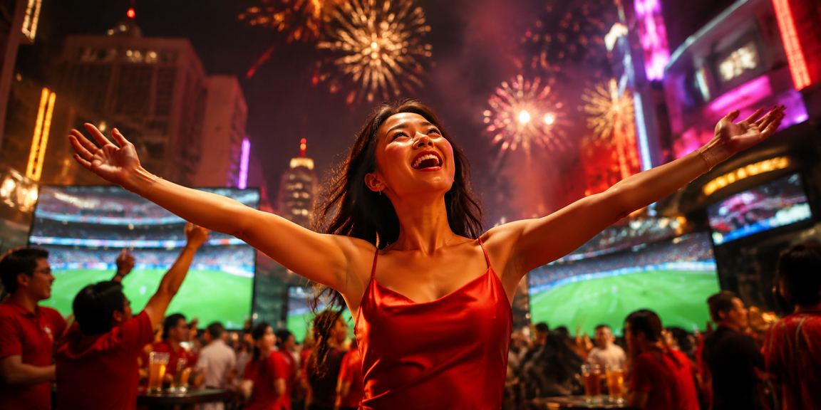 Quang cảnh neon sôi động tại khu vực casino và cá cược Hồ Chí Minh về đêm
