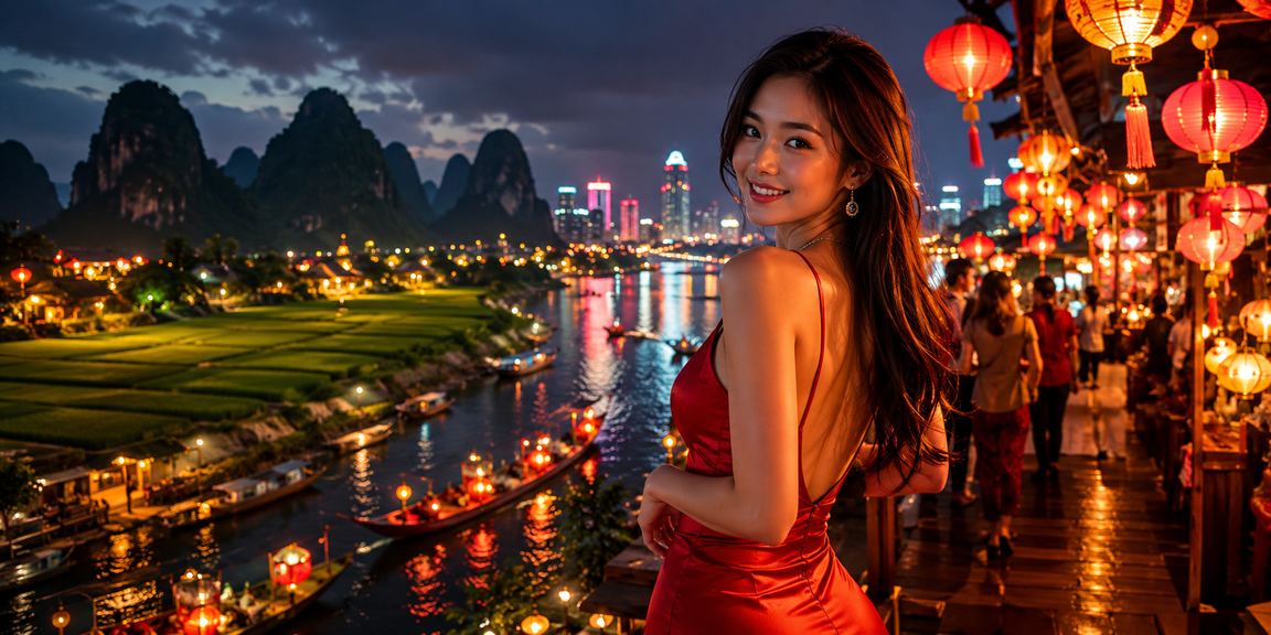 Không khí chợ đêm Sài Gòn sôi động với người chơi tham gia cá cược trực tuyến trên điện thoại